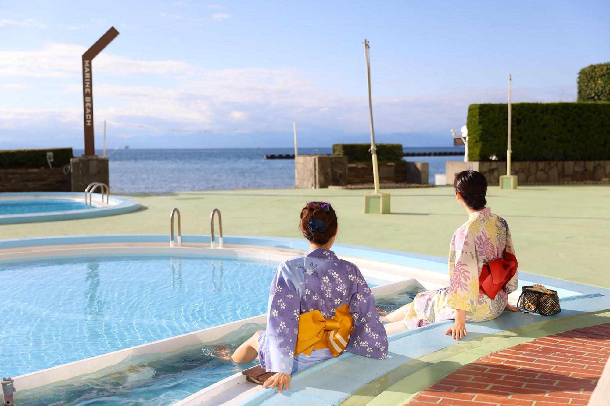 Ooedo Onsen Monogatari Toi Marine Hotel Идзу Экстерьер фото